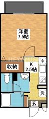 ビューコーポHARUⅢの間取り画像