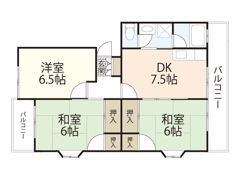 コーポミネカワの間取り画像