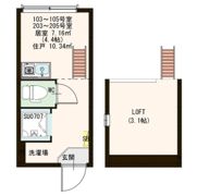 Stage 高田馬場の間取り画像