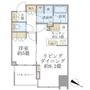 大崎ウエストシティタワーズEASTの間取り画像
