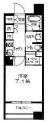 クオリアY’z恵比寿の間取り画像