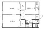 岸岡ハイツの間取り画像