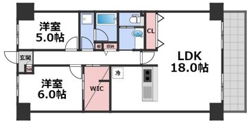 サンファースト京橋の間取り画像