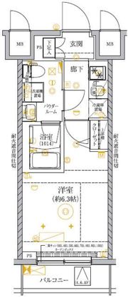 RELUXIA GRANDE 横濱吉野町の間取り画像