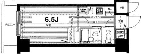 トーシンフェニックス笹塚駅前弐番館の間取り画像
