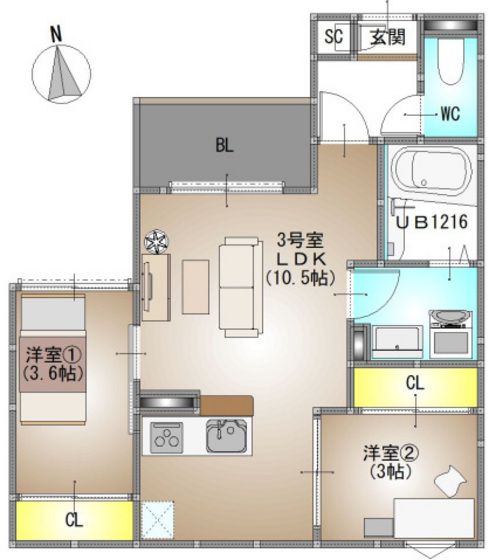 間取図