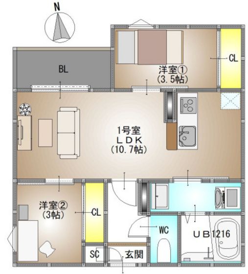 間取図