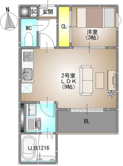 間取図