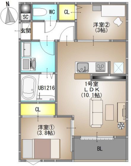 間取図