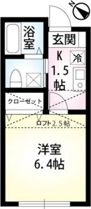 グラッソ・汐入の間取り画像