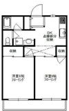 メゾンドールの間取り画像