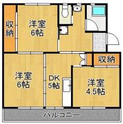 ビレッジハウス日明4号棟の間取り画像