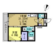 AJ南行徳Northの間取り画像