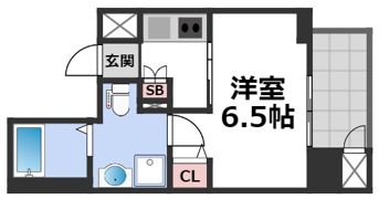 ワールドアイ大阪城EASTアドバンスの間取り画像