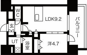 ファステートNAGOYA今池バレンシアの間取り画像