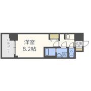 S-RESIDENCE阿波座WESTの間取り画像