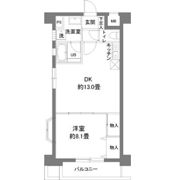 カスタリア新宿7丁目の間取り画像