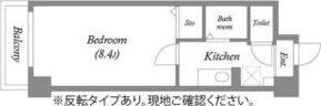 ドミール江戸堀の間取り画像