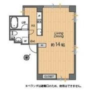 ラティオ築地の間取り画像