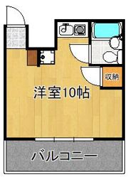 夏井ヶ浜リゾートスカイマンションの間取り画像