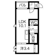 グロウランス宮城野の間取り画像