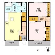 ロングアイランドⅡの間取り画像