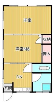 ヒダカハウジングの間取り画像