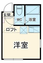 ユナイト横浜オリヴェイラの間取り画像