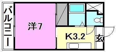 イージーマンションの間取り画像