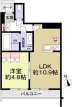 フォレストメゾン覚王山南の間取り画像