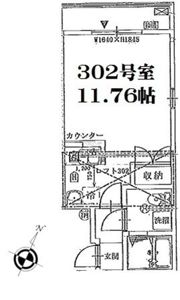 スプリングス横浜吉野町の間取り画像