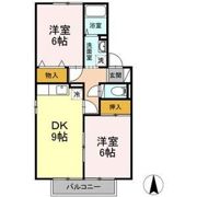 グレースコート弐番館の間取り画像