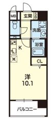CROIREⅡの間取り画像