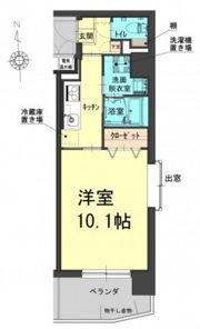ルネス武富Ⅱ号館の間取り画像
