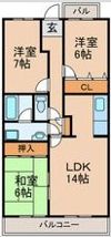 メナージュマルヤマの間取り画像