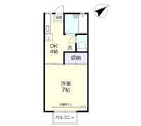 ジュネスT．O A棟の間取り画像