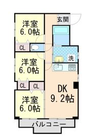 プリムールの間取り画像