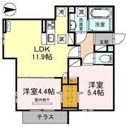 ヒルコート和光の間取り画像