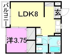 コーポ三瀬の間取り画像