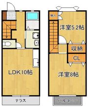 デスパシオR.T A棟の間取り画像