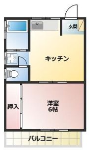 三垣アパートの間取り画像