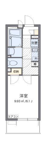 レオネクスト北斗Ⅳの間取り画像