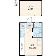 イーリスコート西横浜A棟の間取り画像