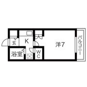 豊中東邦ハイツの間取り画像