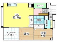 アクアサージュ大手町の間取り画像