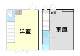 玉井町GarageHouseの間取り画像