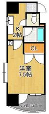 ニューサンリバー6番館の間取り画像