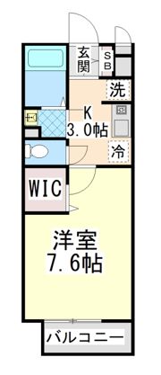 セジュール西岡本の間取り画像