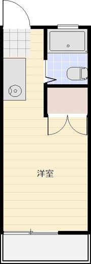 パナハイツ町川Aの間取り画像