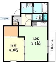 SOAR豊中庄内の間取り画像
